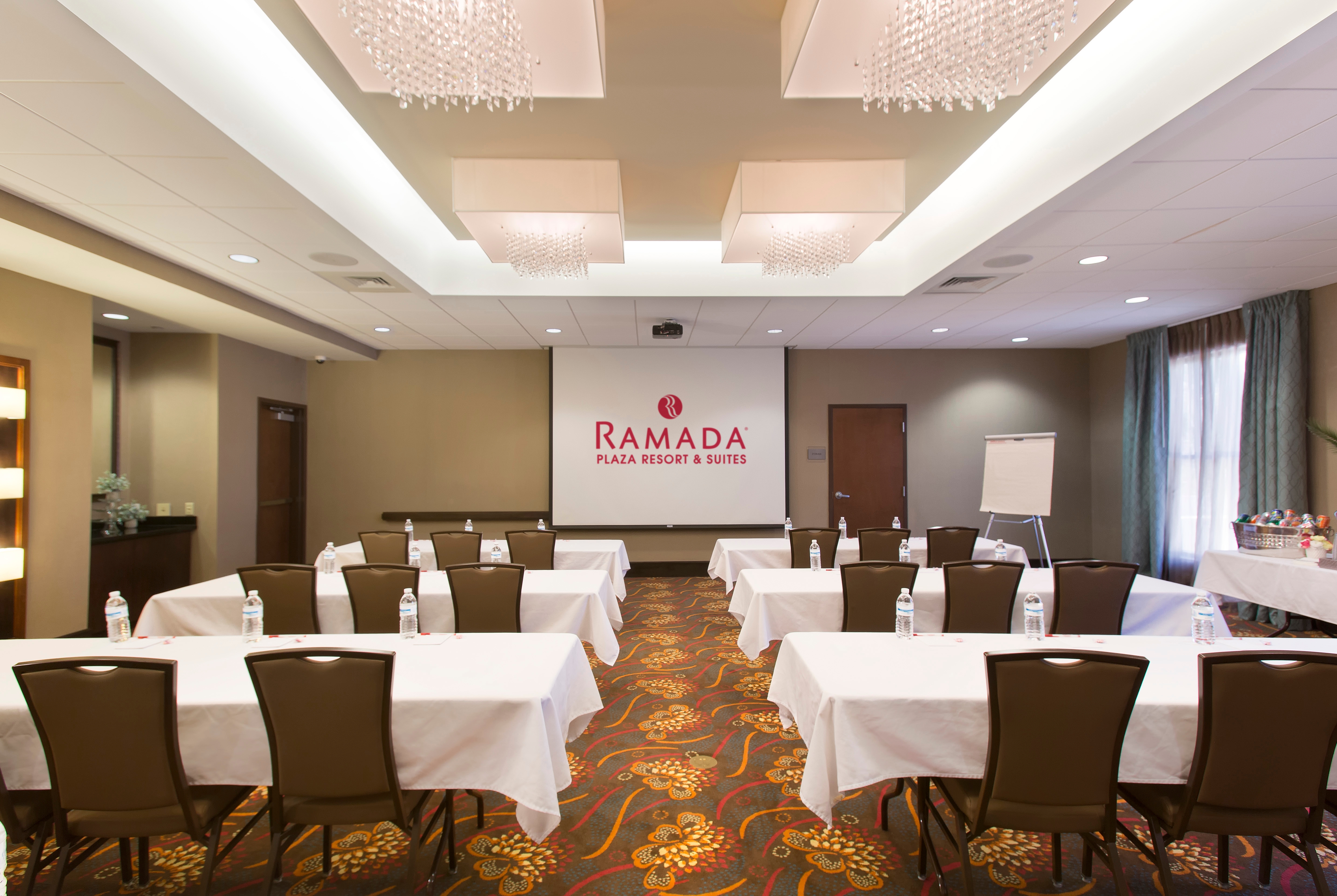 Meeting room at Ramada Plaza by Wyndham Orlando Resort & Suites Intl Drive in Orlando, Florida